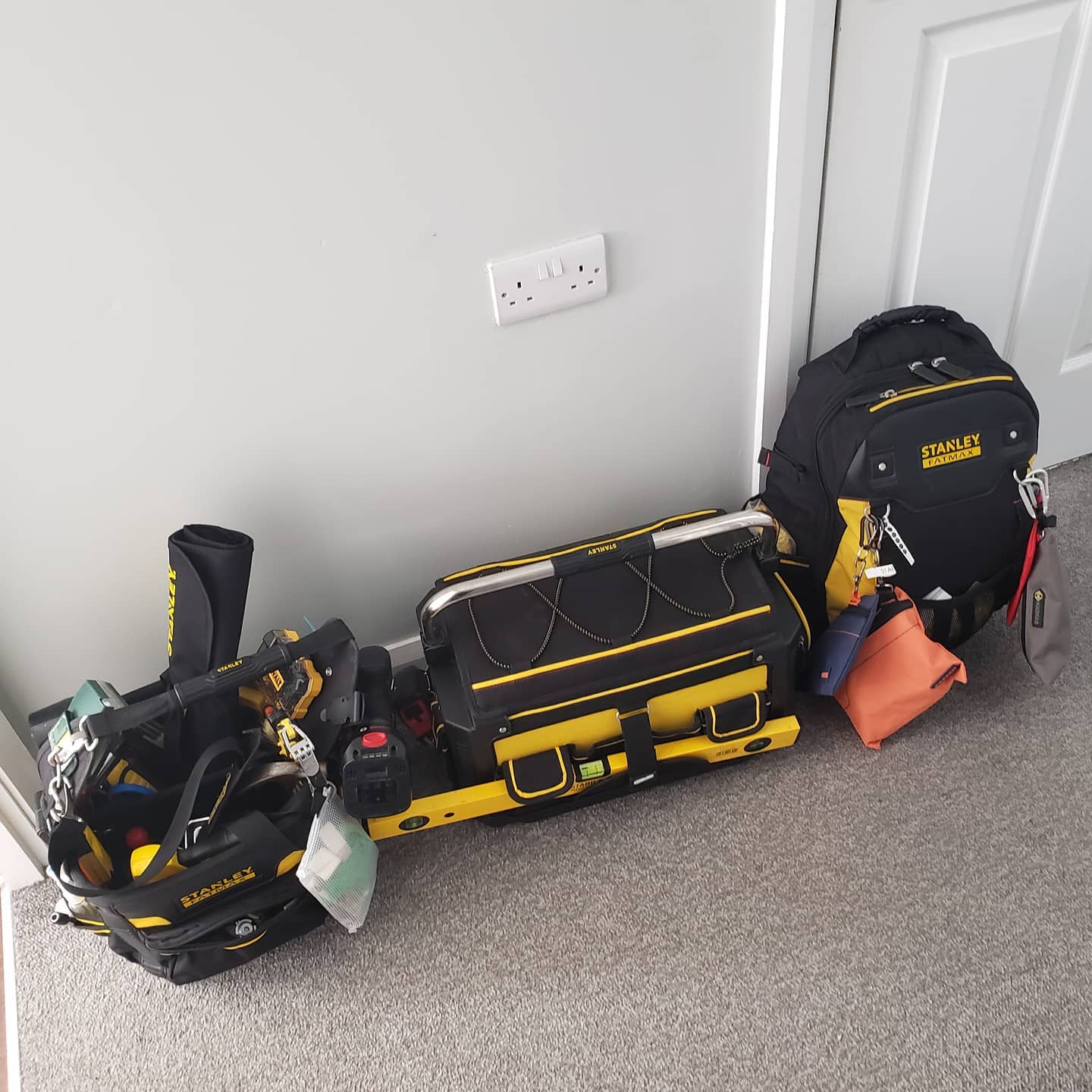 Stanley and Makita Professional Tools