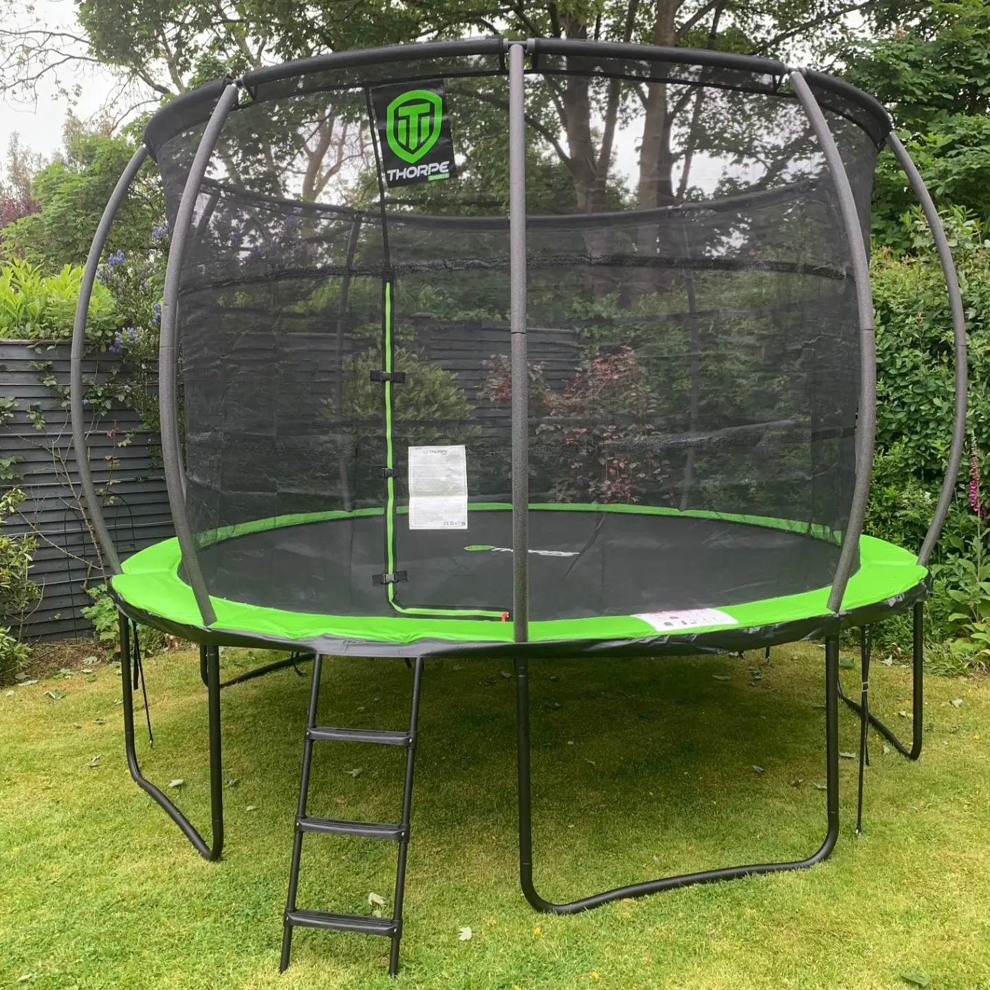 Thorpe Gree Trampoline with Safety Nets